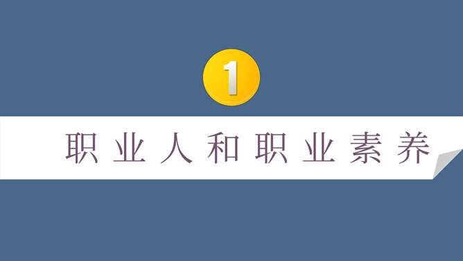 职业化素养提升培训PPT课件_第2页PPT效果图