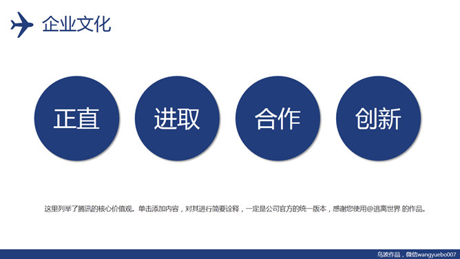 大气飞机公司企业介绍PPT模板_第7页PPT效果图
