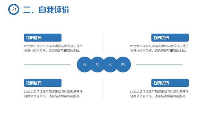 简约三角风述职报告PPT模板_第10页PPT效果图