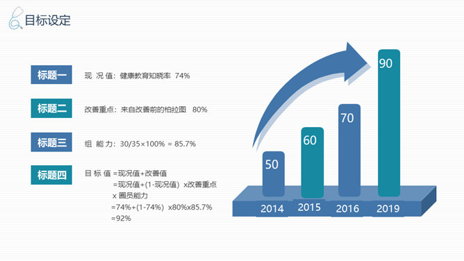 品管圈医疗QC幻灯片模板_第10页PPT效果图