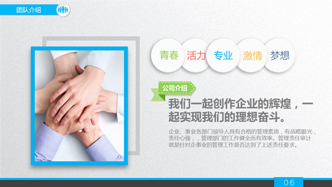 商业项目融资计划书PPT模板_第5页PPT效果图