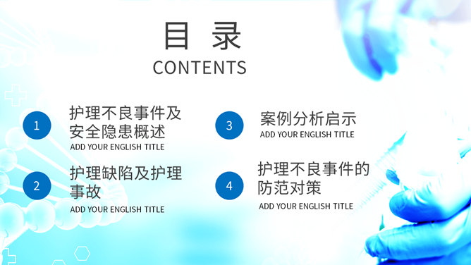 护理不良事件与隐患缺陷PPT模板_第1页PPT效果图