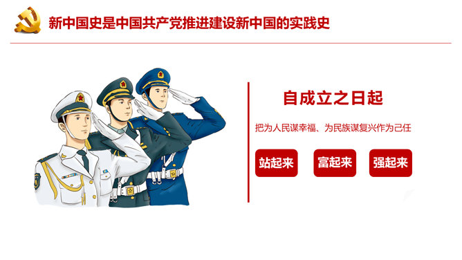 四史学习教育培训PPT模板_第7页PPT效果图