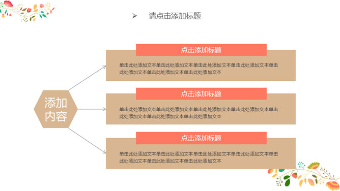 唯美自然花朵工作汇报PPT模板_第15页PPT效果图