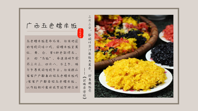 中国各地美食介绍PPT模板_第9页PPT效果图