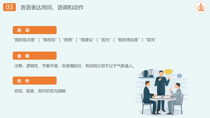 沟通技巧和方法培训PPT模板_第12页PPT效果图