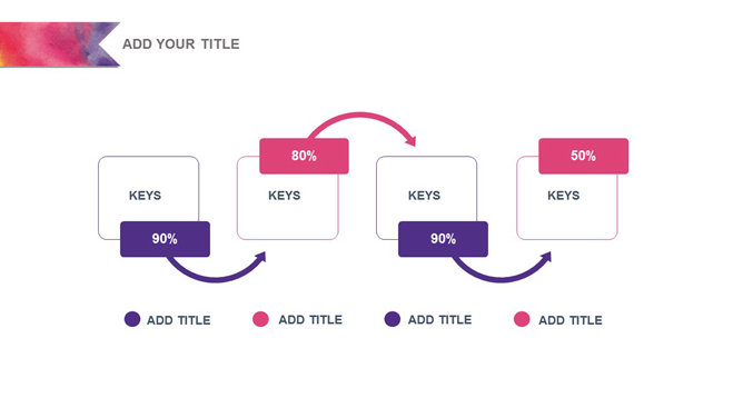 彩色水彩多功能通用PPT模板_第15页PPT效果图