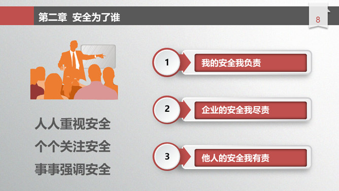 安全生产培训教育PPT课件模板_第6页PPT效果图