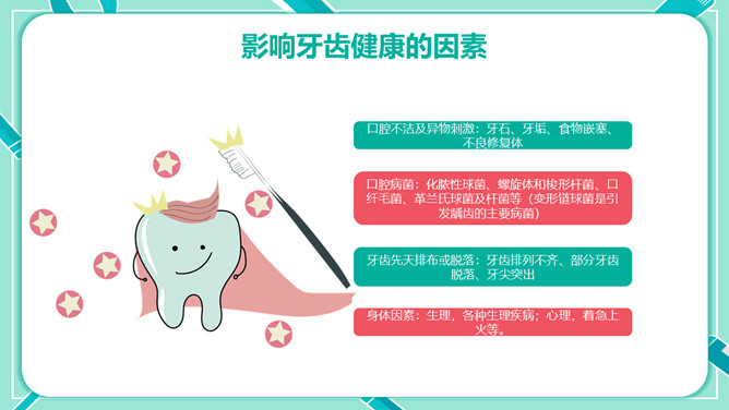 全国爱牙日宣传知识PPT模板_第12页PPT效果图