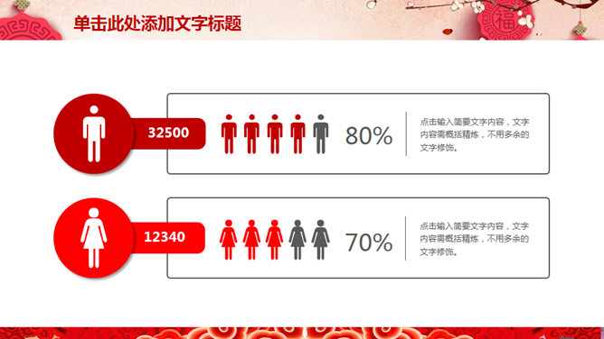 欢乐中国年幻灯片模板_第4页PPT效果图