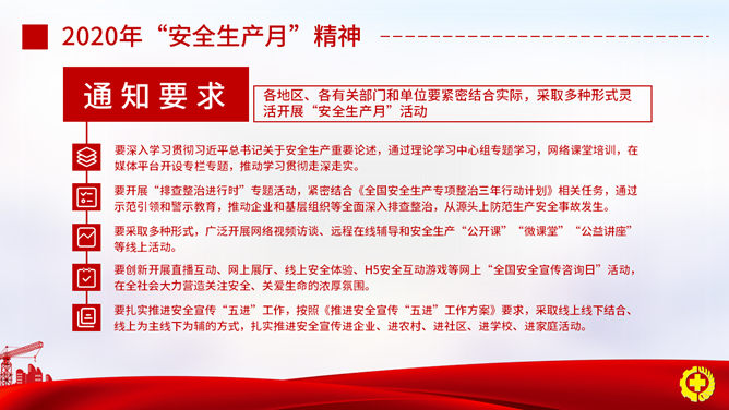 安全生产月安全知识PPT模板_第5页PPT效果图