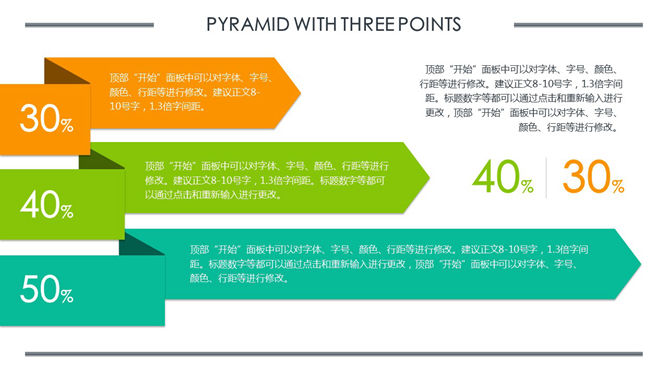 彩条三层层次关系PPT模板_第0页PPT效果图