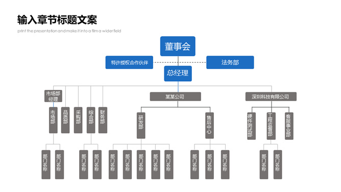 组织结构构架图PPT素材_第0页PPT效果图