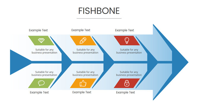 大箭头鱼骨图PPT图形素材_第0页PPT效果图