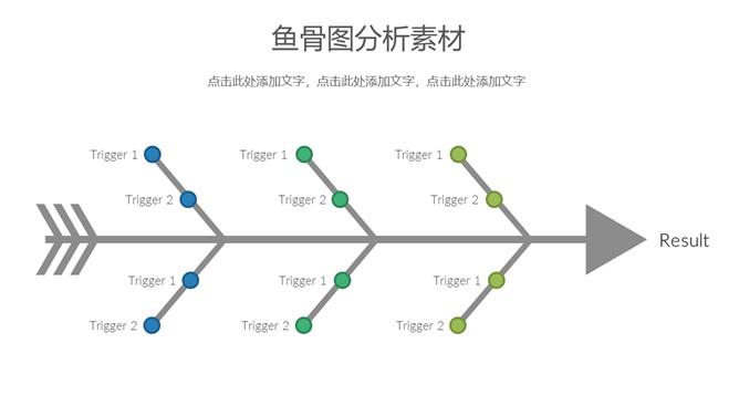 箭头因素结果鱼刺图PPT素材_第0页PPT效果图