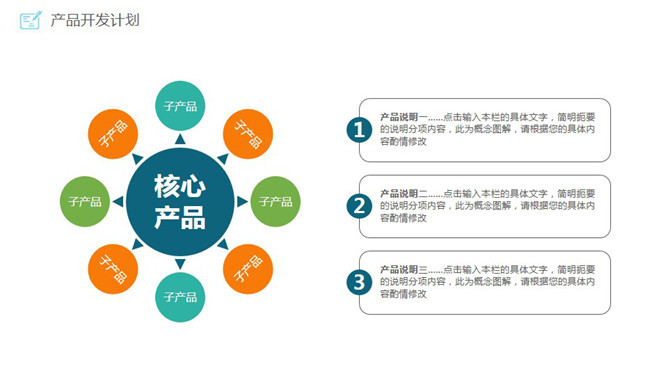 总分要点扩散关系PPT模板_第0页PPT效果图