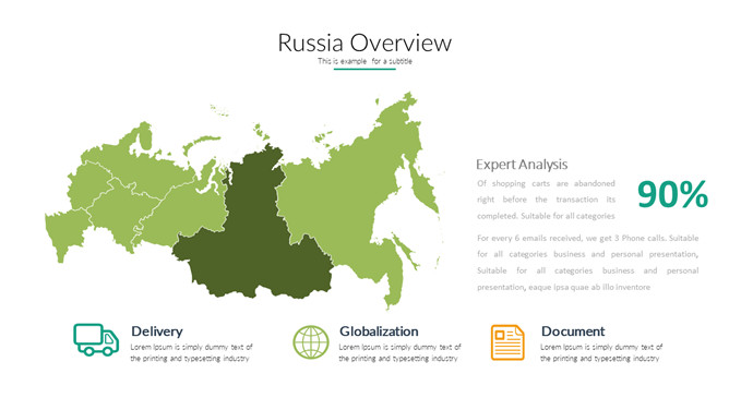 俄罗斯地图PPT图形素材_第0页PPT效果图