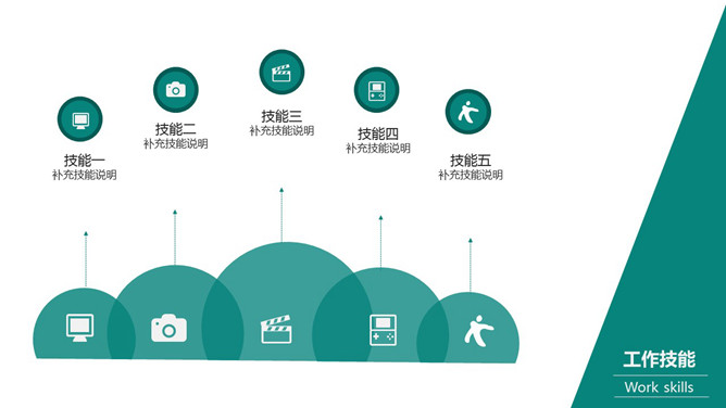 创意五项并列PPT模板素材_第0页PPT效果图