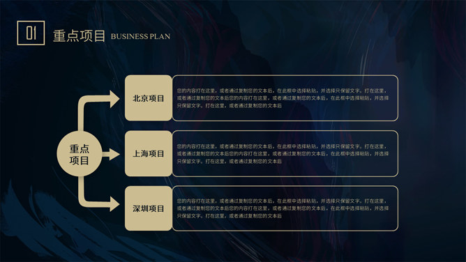 质感高端商业计划书PPT模板_第10页PPT效果图