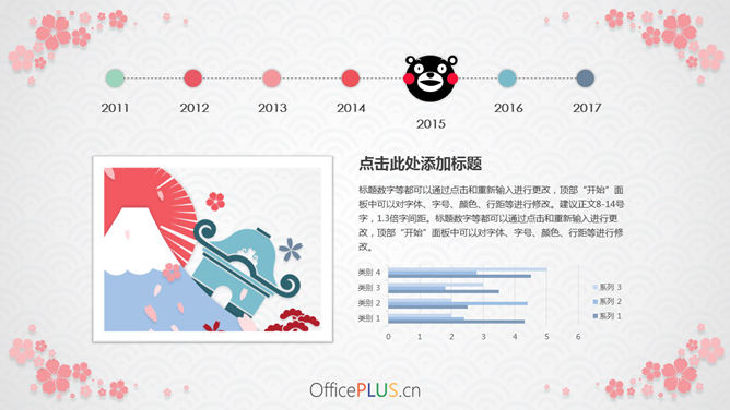 超萌可爱熊本熊主题PPT模板_第11页PPT效果图