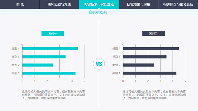 渐变顶部导航论文答辩PPT模板_第15页PPT效果图