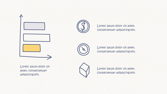 简约创意可爱手绘PPT模板_第5页PPT效果图