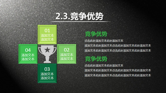 质感商业项目计划书PPT模板_第9页PPT效果图