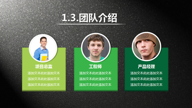 质感商业项目计划书PPT模板_第5页PPT效果图