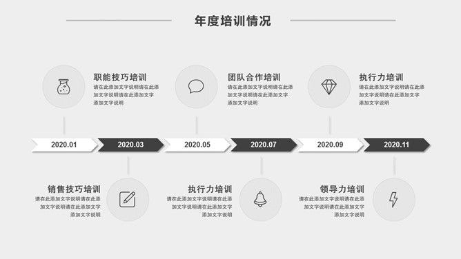 办公桌面述职报告PPT模板_第8页PPT效果图