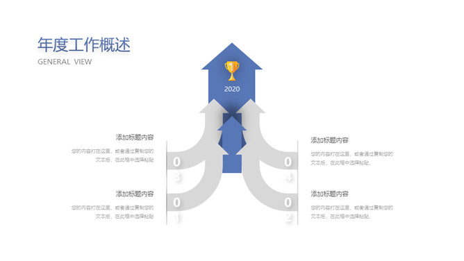 矢量扁平化工作汇报总结PPT模板_第6页PPT效果图