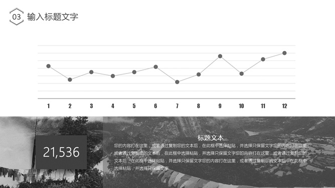 简约时尚黑白通用PPT模板_第11页PPT效果图