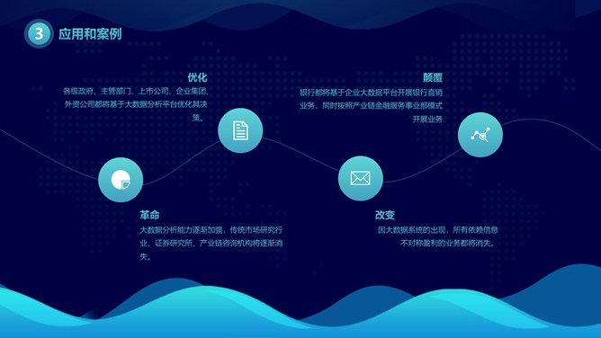 科技风网络大数据云计算PPT模板_第11页PPT效果图