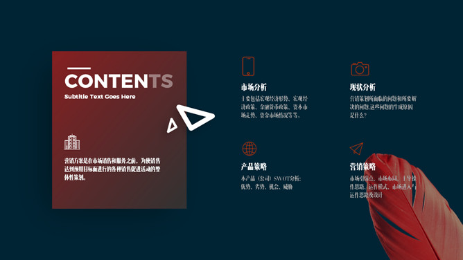 欧美范杂志风图文排版PPT模板_第1页PPT效果图