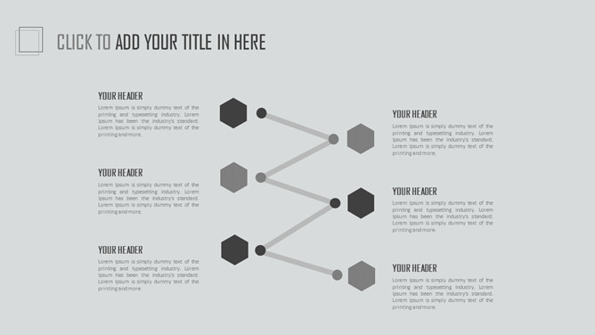 极简黑灰色线条通用PPT模板_第15页PPT效果图