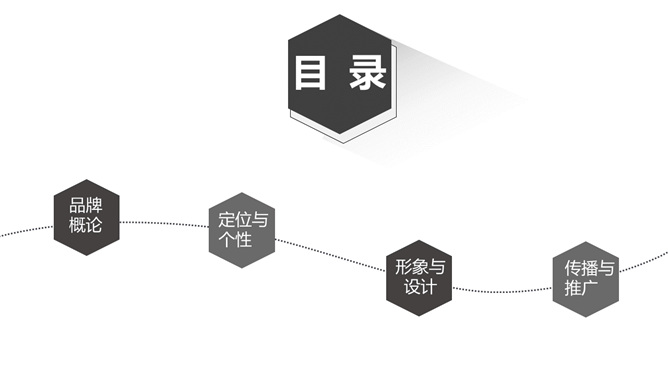 简约时尚黑白通用PPT模板_第1页PPT效果图