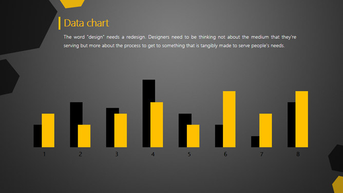 黑黄配色简洁动态商务PPT模板_第11页PPT效果图