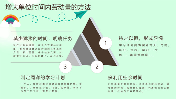 努力今天收获明天励志班会PPT模板_第12页PPT效果图