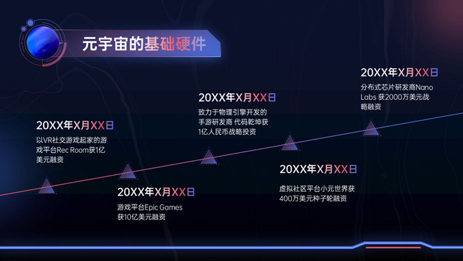 科幻风VR元宇宙介绍PPT模板_第11页PPT效果图