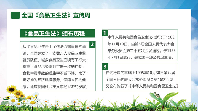普及食品安全知识PPT模板_第3页PPT效果图