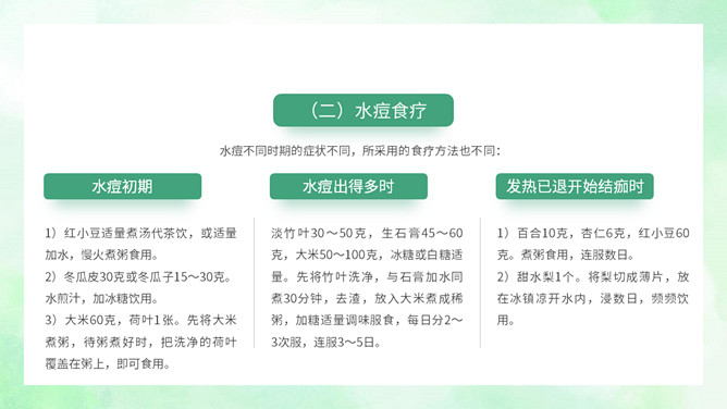 水痘治疗知识医疗宣传PPT模板_第15页PPT效果图