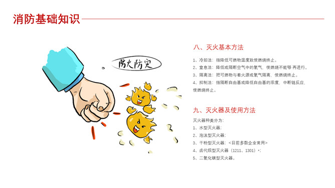 消防安全知识培训PPT模板_第9页PPT效果图
