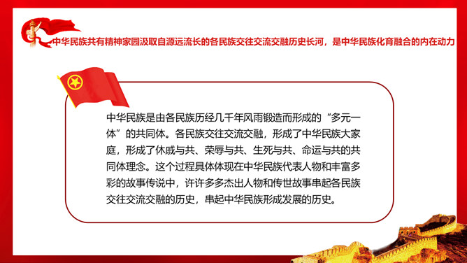中华民族共有精神家园构成探析PPT模板_第12页PPT效果图