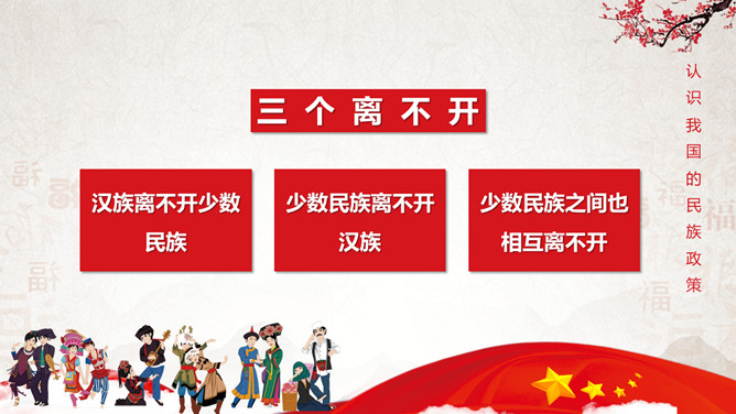 民族大团结共筑中国梦民族团结教育PPT模板_第5页PPT效果图
