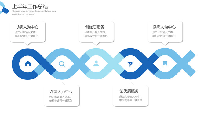 医院年终工作总结PPT模板_第8页PPT效果图