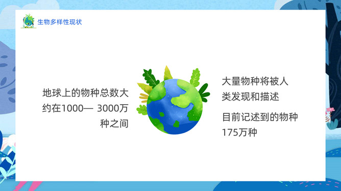 生物多样性保护PPT模板_第5页PPT效果图