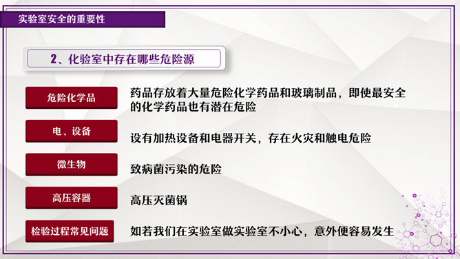 实验室安全教育培训PPT模板_第6页PPT效果图