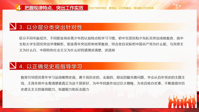 共青团学党史强信念跟党走PPT模板_第15页PPT效果图