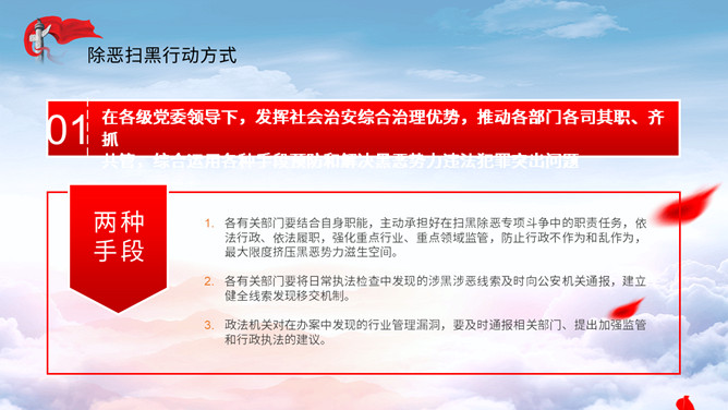 扫黑除恶社会安康PPT模板_第10页PPT效果图