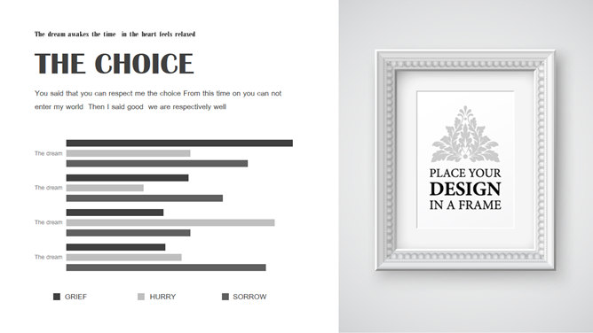 素雅黑灰图文排版PPT模板_第12页PPT效果图