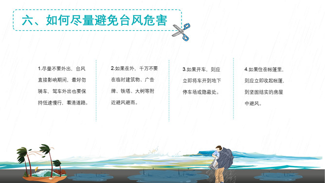 防台风安全教育班会PPT模板_第15页PPT效果图